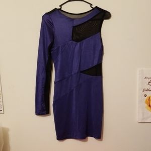 Kardashian Bebe One Sleeve Dress